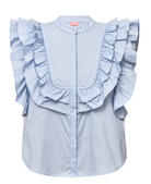 Gossia - Musette shirt light blue