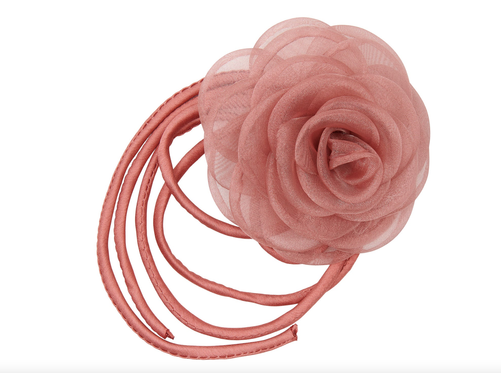 Pico Copenhagen - Organza rose string blush red