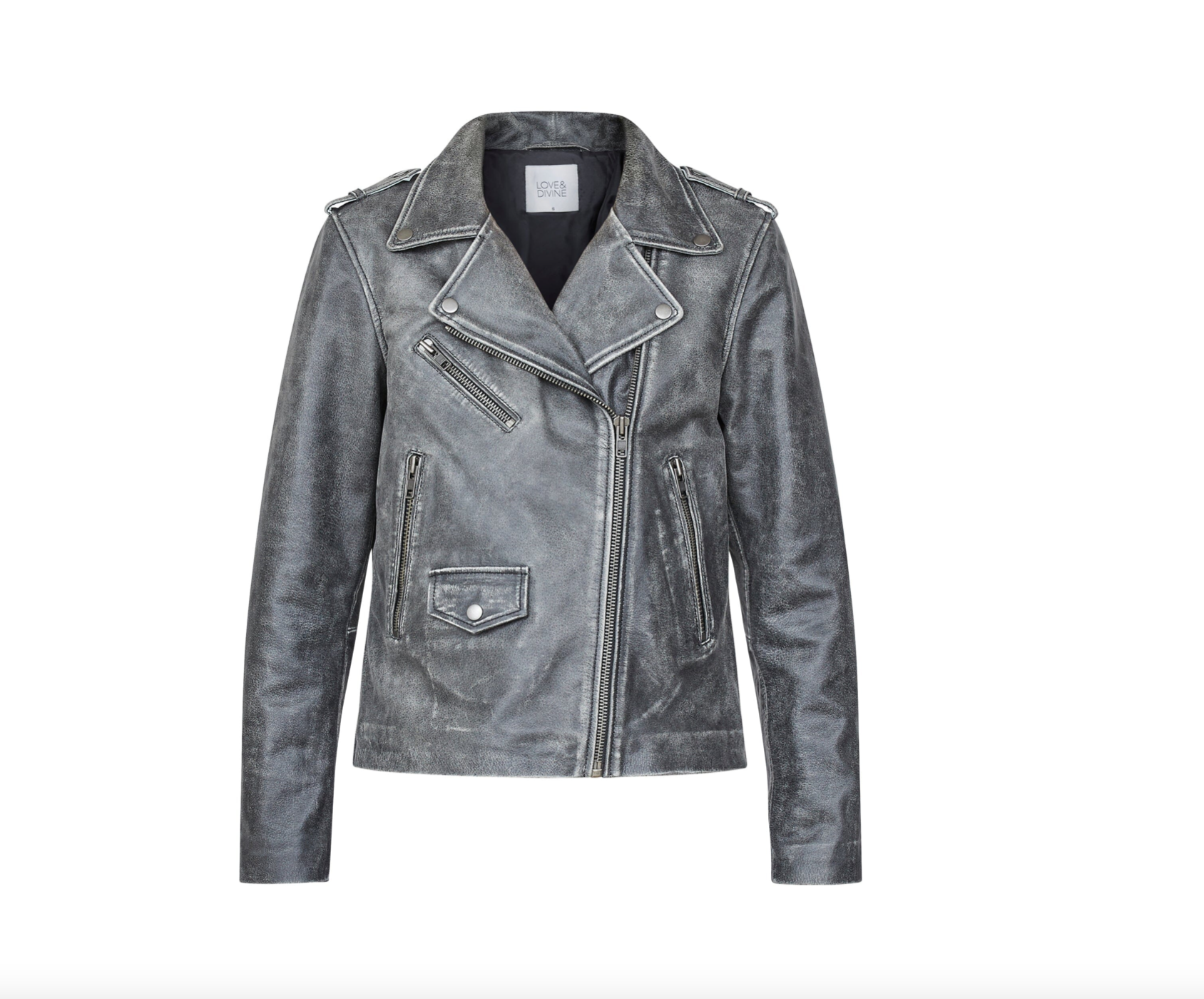 Love & Divine - Leather jacket love1082