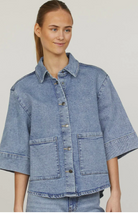 Sister Point denim jakke Olea