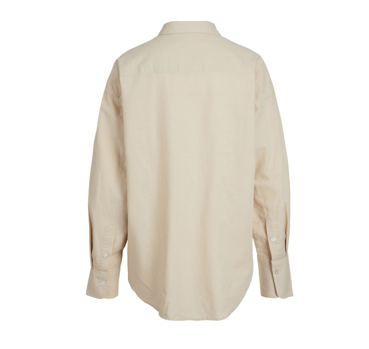 JJXX - Jamie linen blend shirt cement  - 2