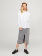 JJXX - Jamie linen blend shirt white - 3