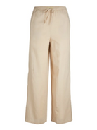 JJXX - Flora linen blend pants cement