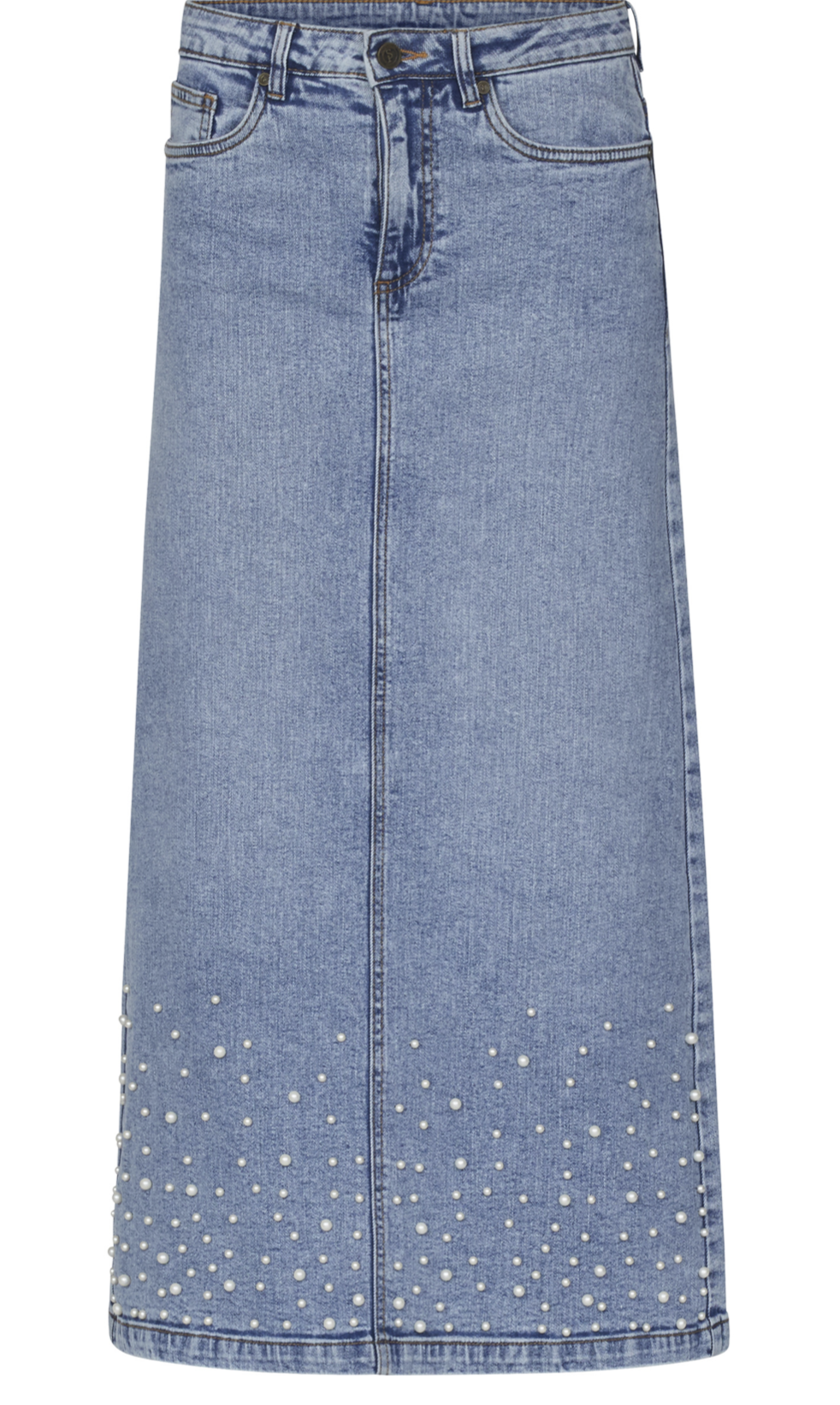 Sister Point- Olia  denim nederdel - 2