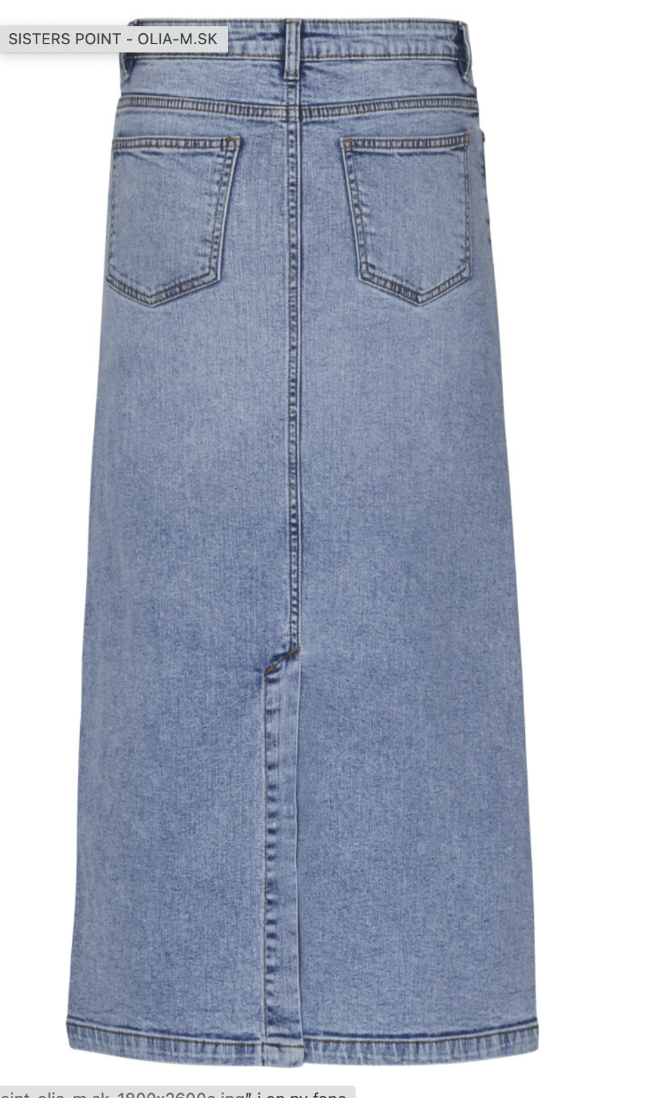 Sister Point- Olia  denim nederdel - 3