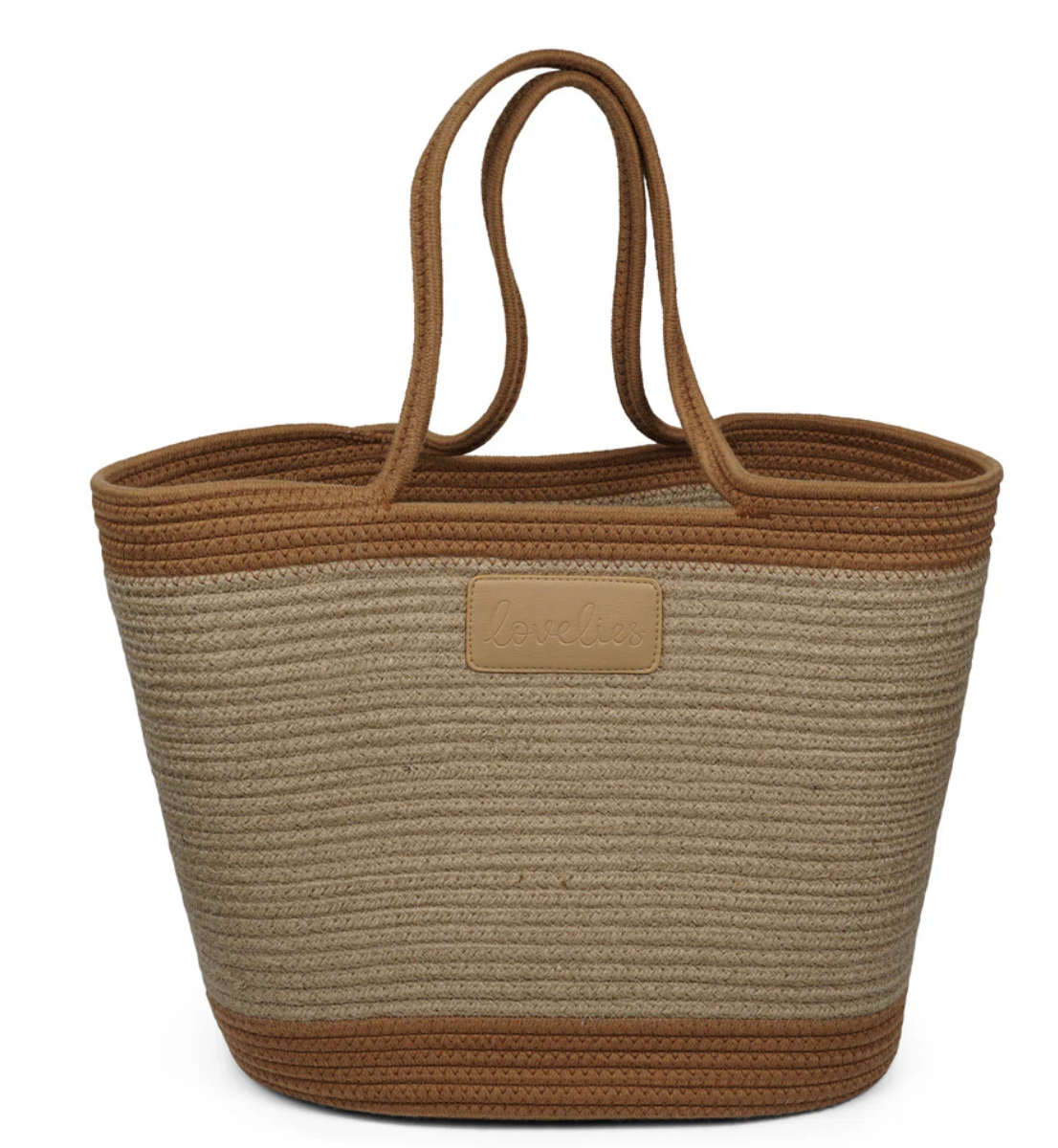 Lovelies beach bag beige lille 