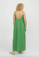 JJXX - Karla linen blend long dress green - 4