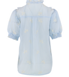 Continue- Silke chiffon sky blue - 2