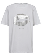 Co` couture kiss oversize Tee hvid