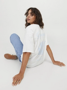 JJXX - Josephine loose tee white/blue - 3