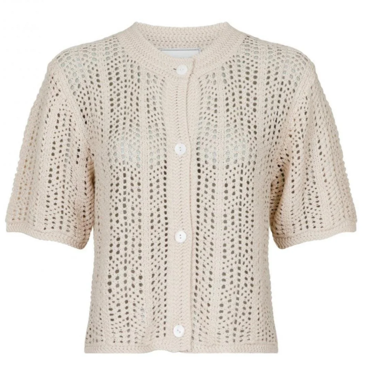 Neo Noir - Ellen crochet knit cardigan