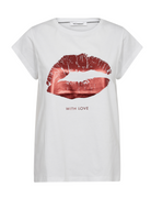 Co ´Couture The kiss tee rød