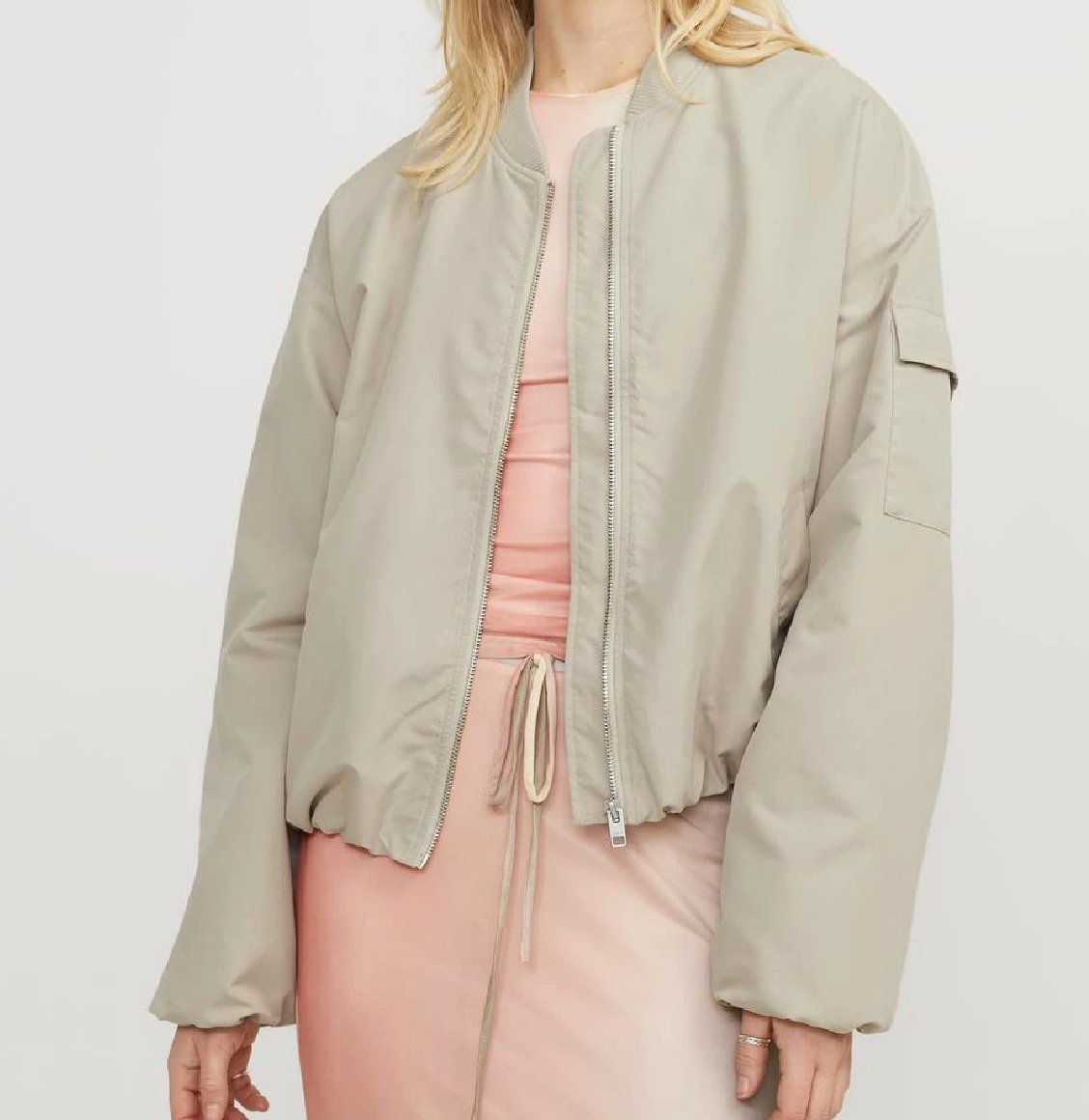 JJXX Bomber jakke beige