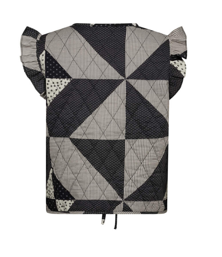 Co Couture  quilt vest  - 2