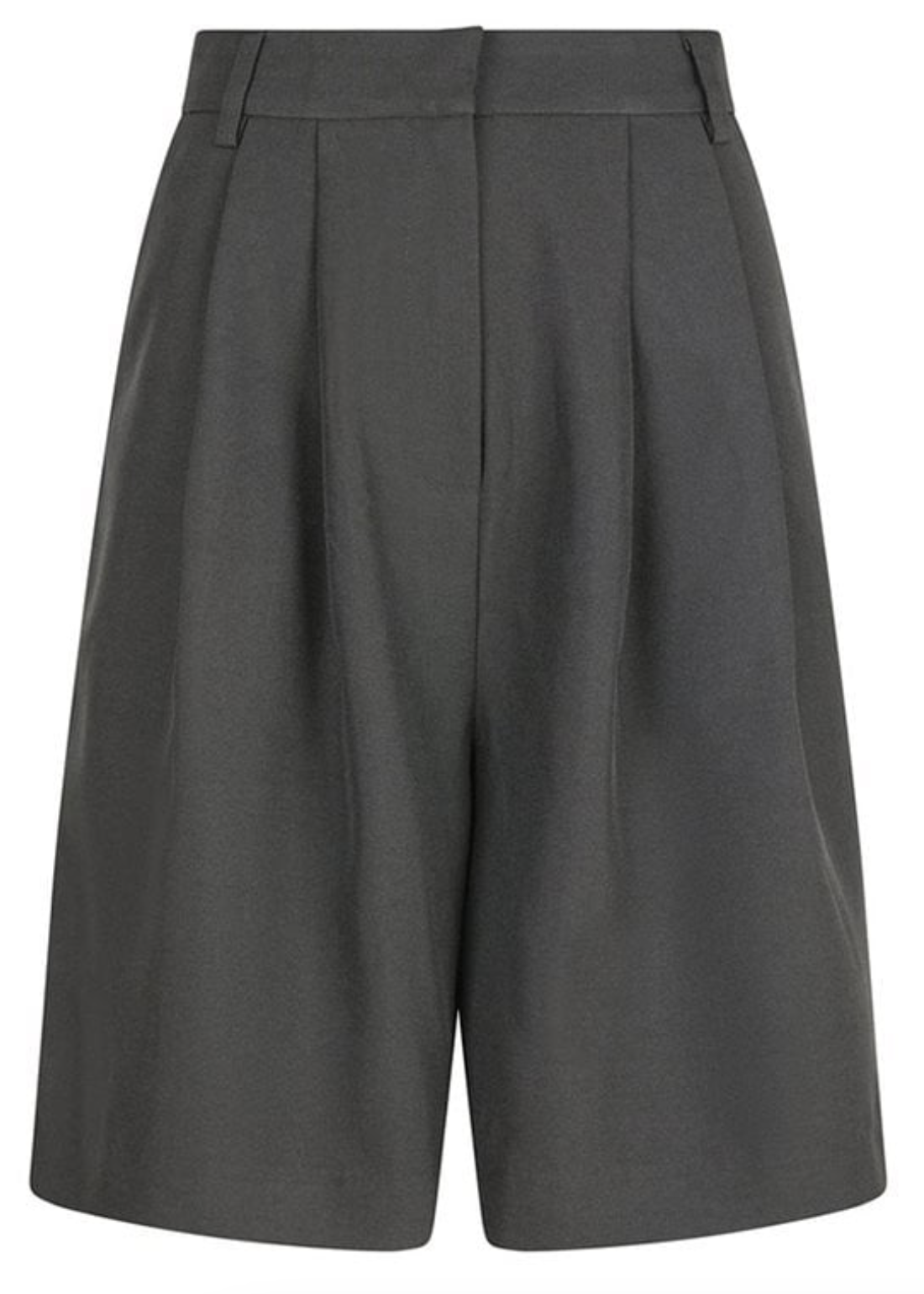 Neo Noir Nika structure shorts dark grey