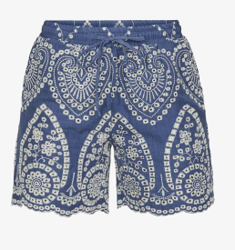 Sister Point-Gilma shorts denim blue