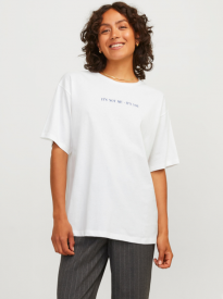 JJXX - Selma loose T-shirt blanc de blanc