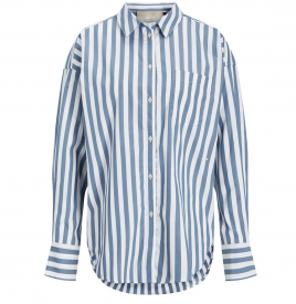 JJXX - Jamie relaxed poplin shirt blue