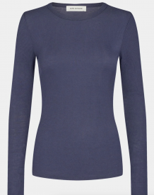 Sofie schnnor rib bluse navy